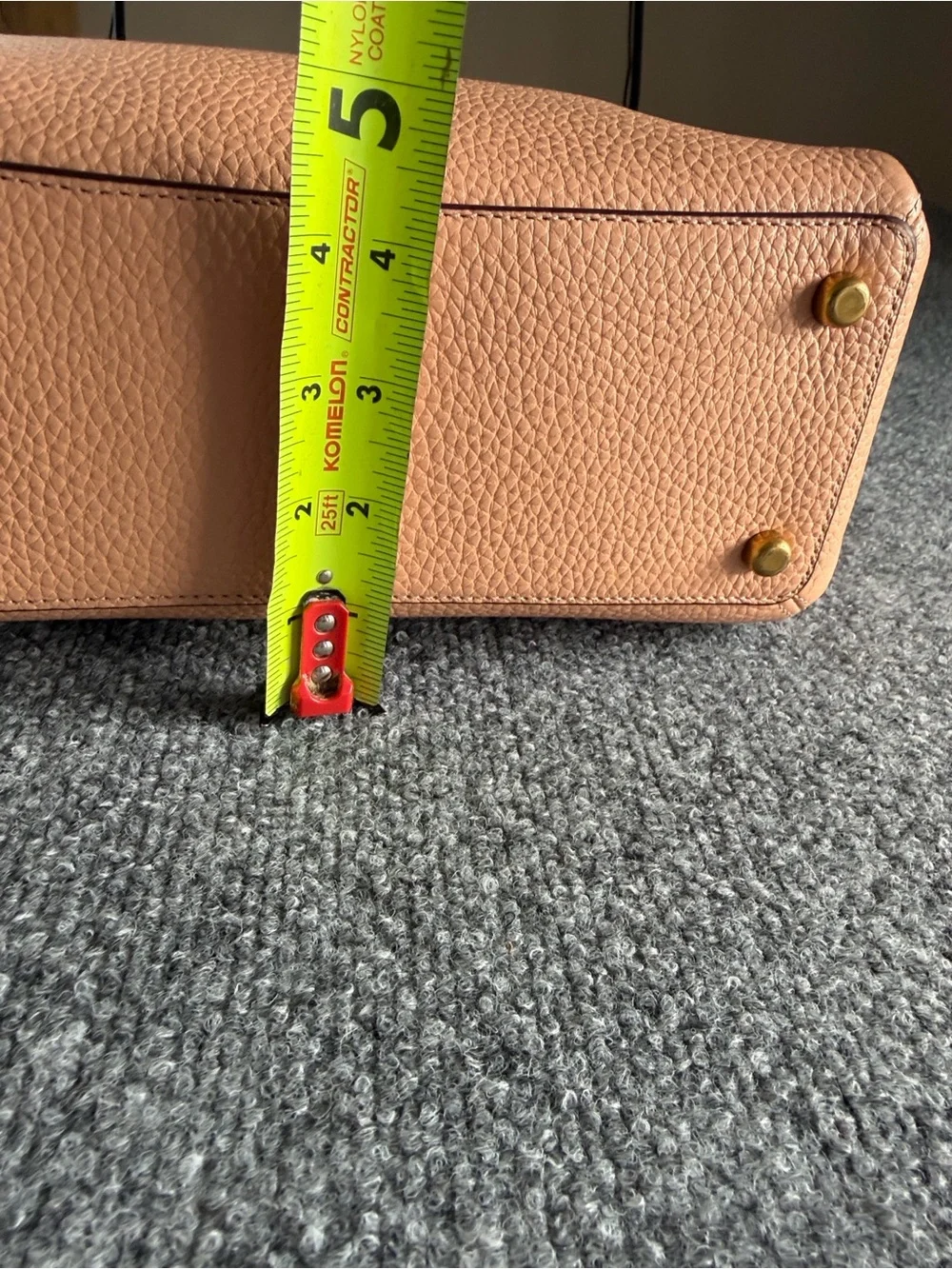 COACH Shay Crossbody Faded Blush/Peach Pebbled Leather